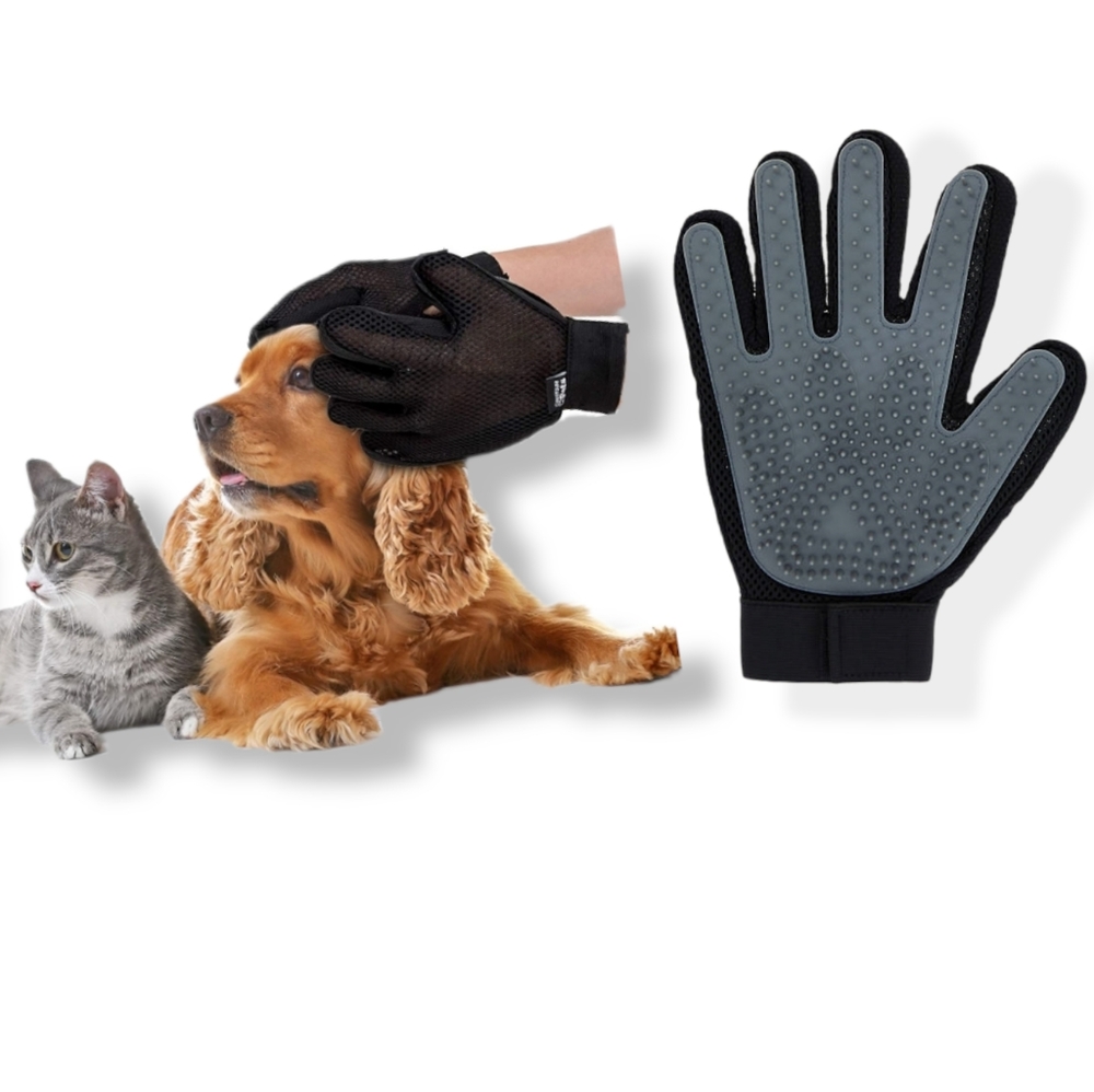 Top Paw All Hair Lengths Dog De-Shedding Brush Pet Glove